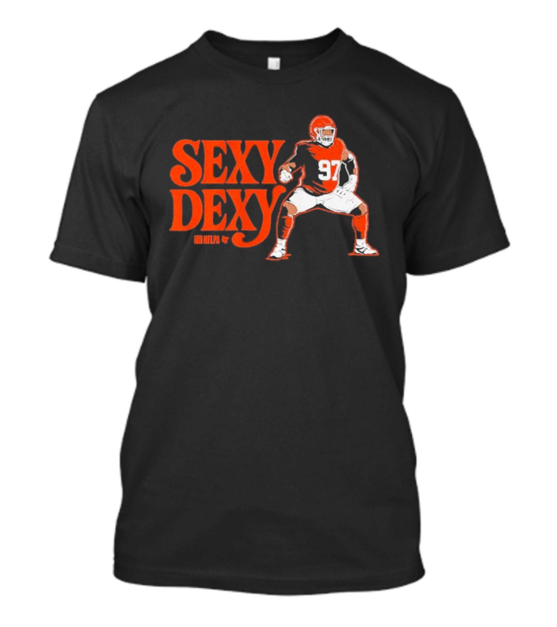 SEXY DEXY NFLPA 97 Football Player T-Shirt