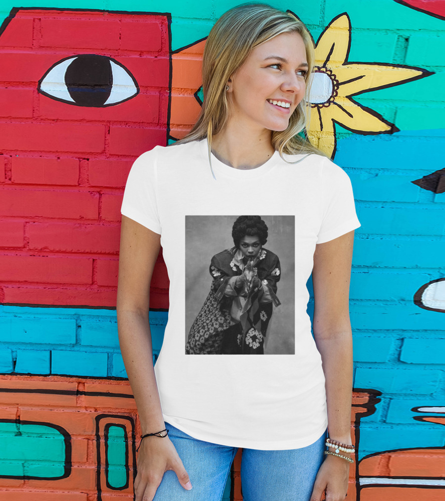 Denim Tears Ms. Lauryn Hill Iconic Style Photo T-Shirt