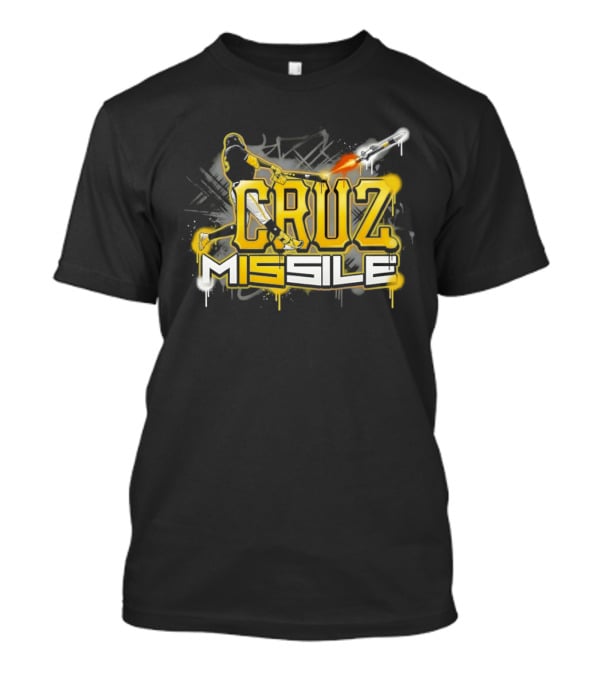 Cruz M15sile O'Neil Cruz Pittsburgh Pirates Baseball Graffiti T-Shirt