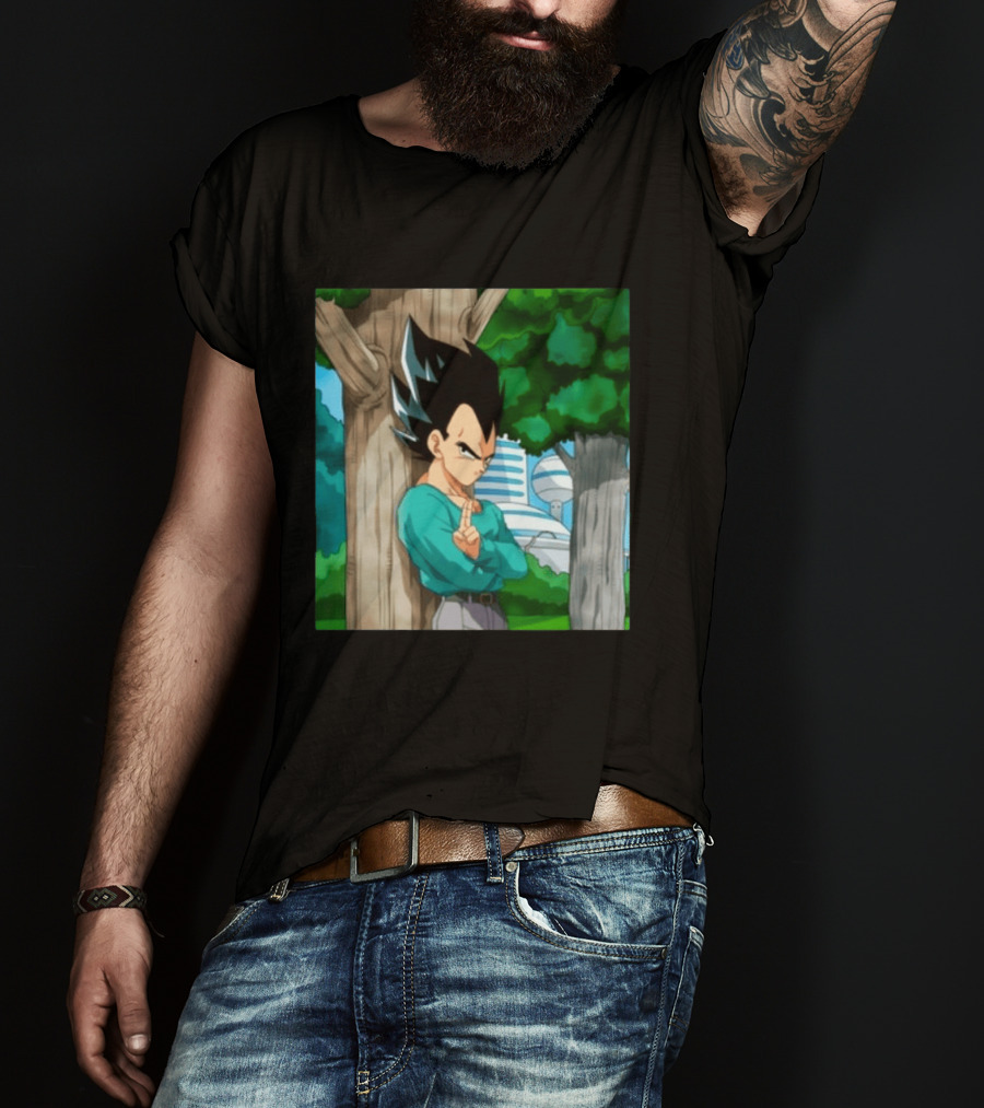Dragon Ball Z Vegeta Farewell Scene Anime T-Shirt