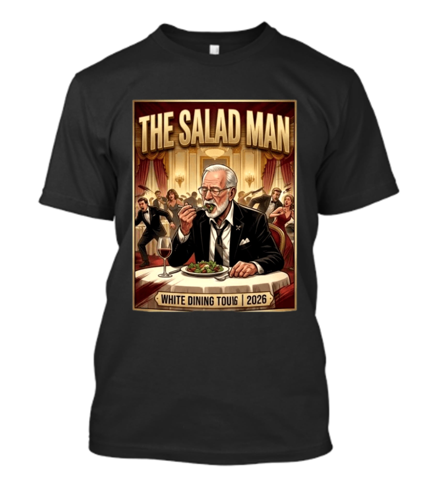 The Salad Man White Dining Tour 2026 T-Shirt