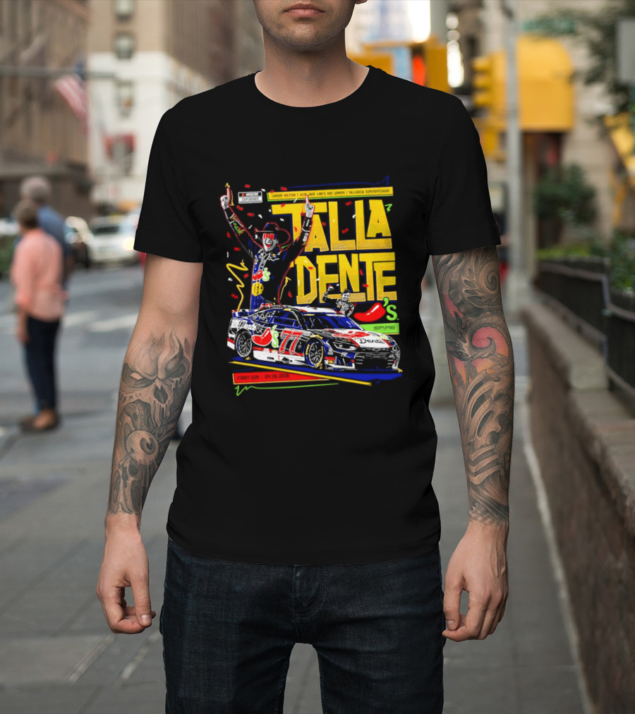 Carson Hocevar Talladega Superspeedway Victory Celebration $77 Jack Link's NASCAR Cup Series T-Shirt