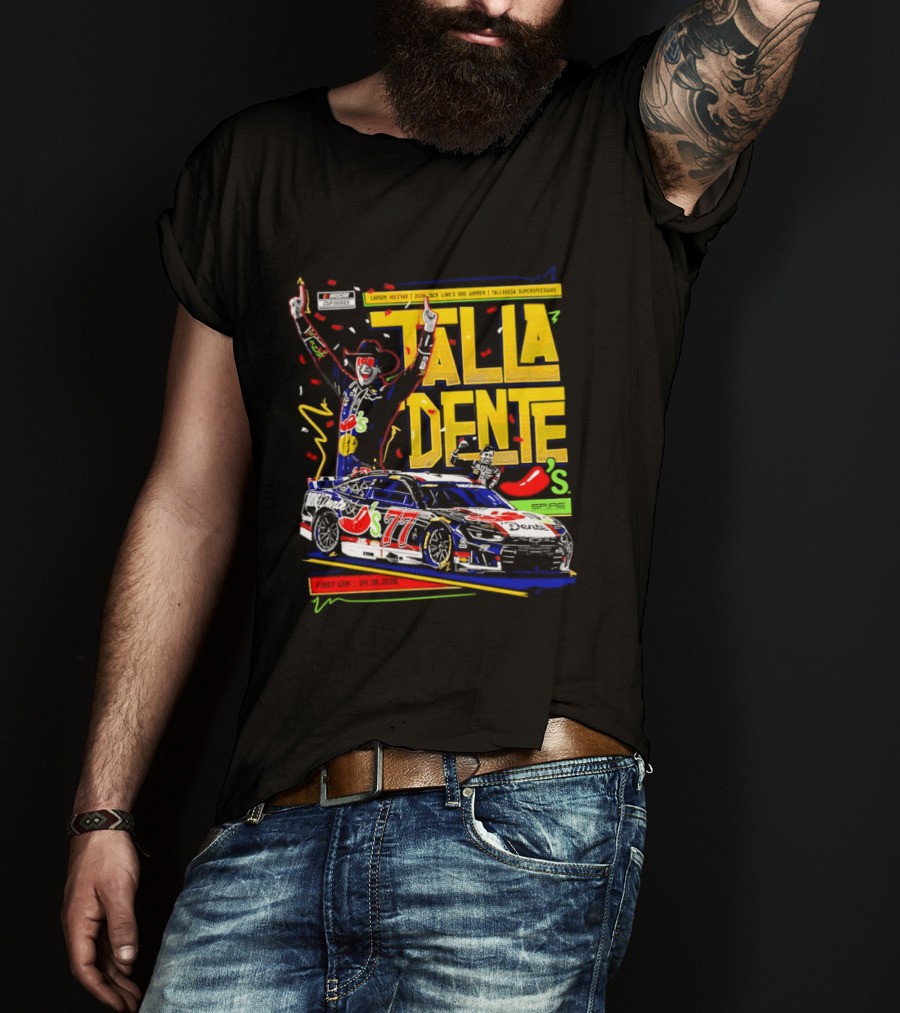 Carson Hocevar Talladega Superspeedway Victory Celebration $77 Jack Link's NASCAR Cup Series T-Shirt