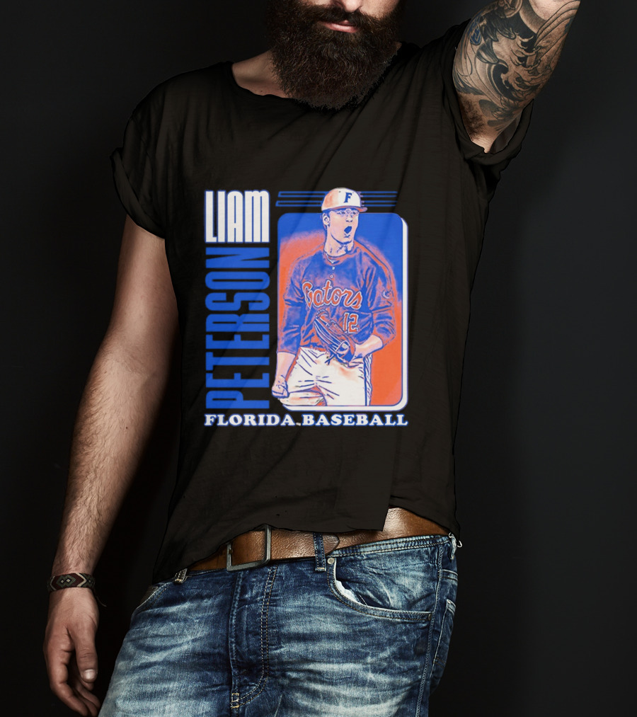 Liam Peterson Florida Gators Baseball Player T-Shirt