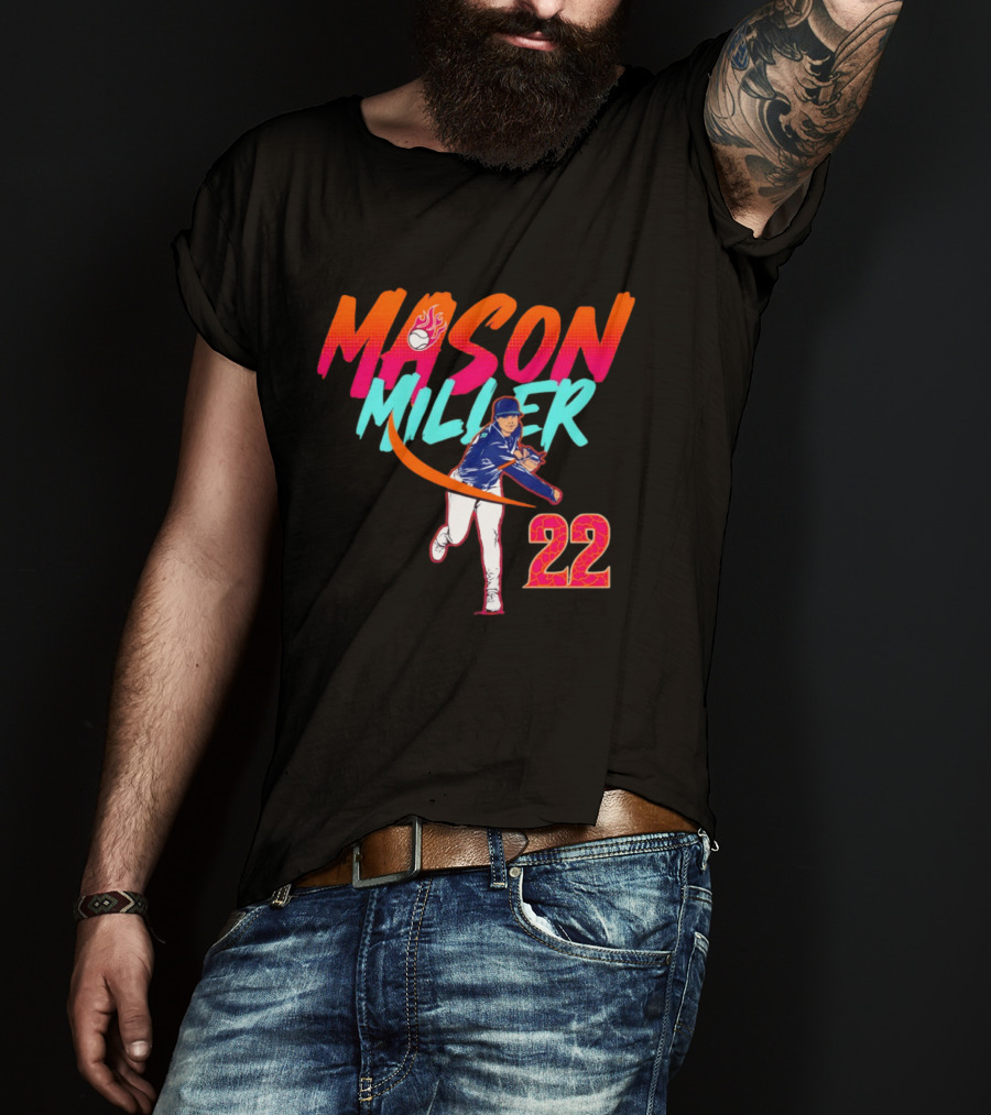 Mason Miller 22 San Diego Padres MLB City Edition 2026 Baseball Pitcher T-Shirt