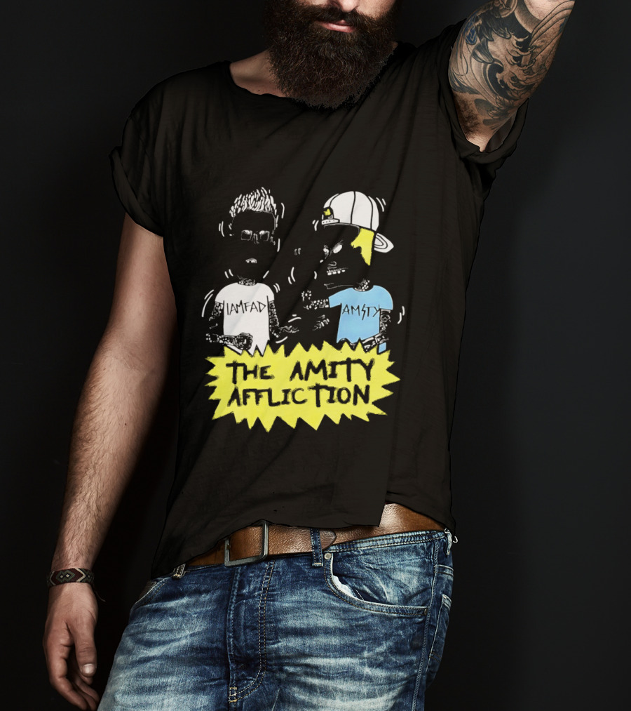 The Amity Affliction Beavis Butt Head T-Shirt