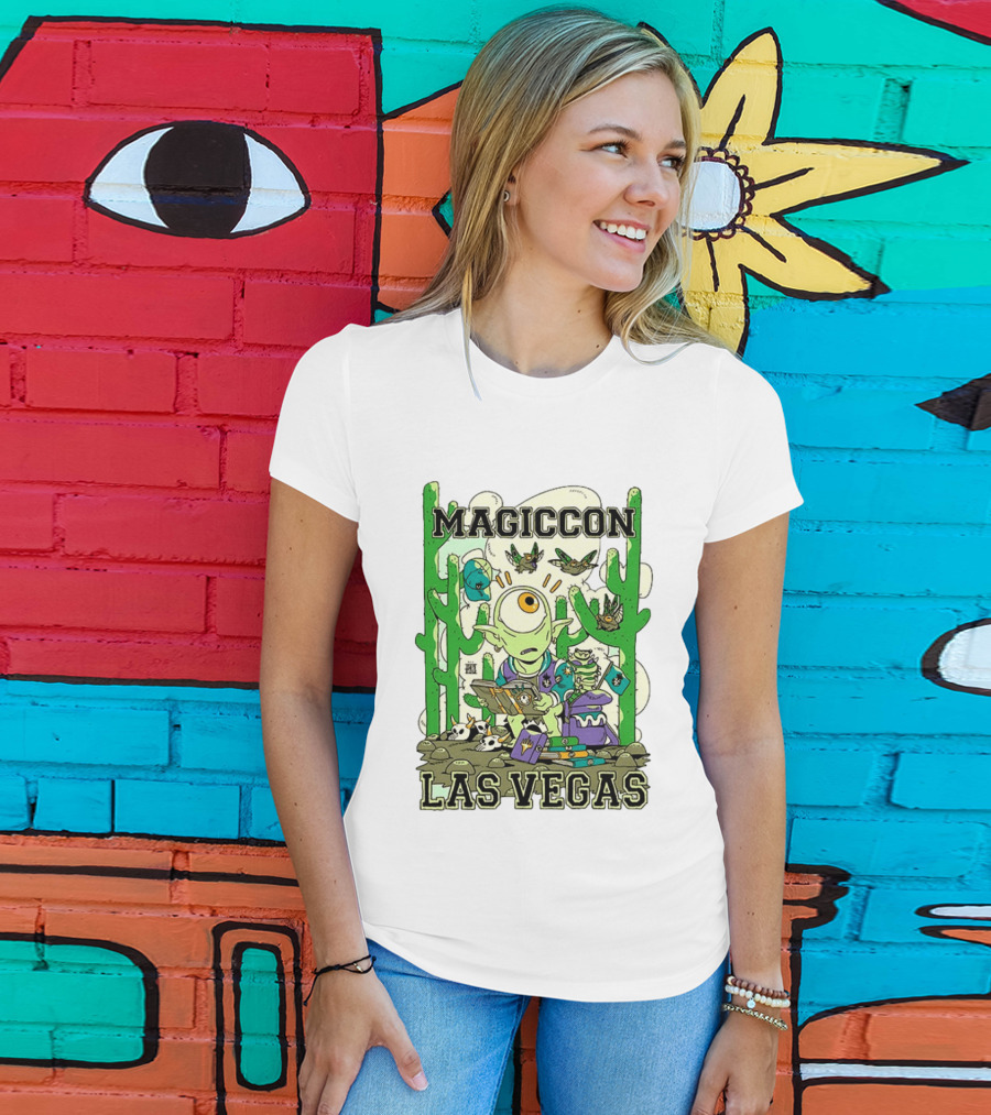 Magiccon Las Vegas One Eyed Alien Cactus Adventure T-Shirt