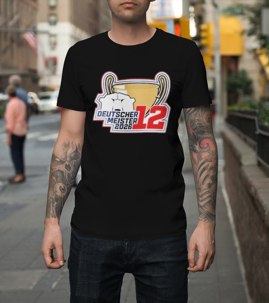 Eisbären Berlin Deutscher Meister Trophy 2026 12 T-Shirt