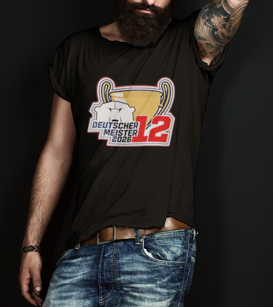 Eisbären Berlin Deutscher Meister Trophy 2026 12 T-Shirt