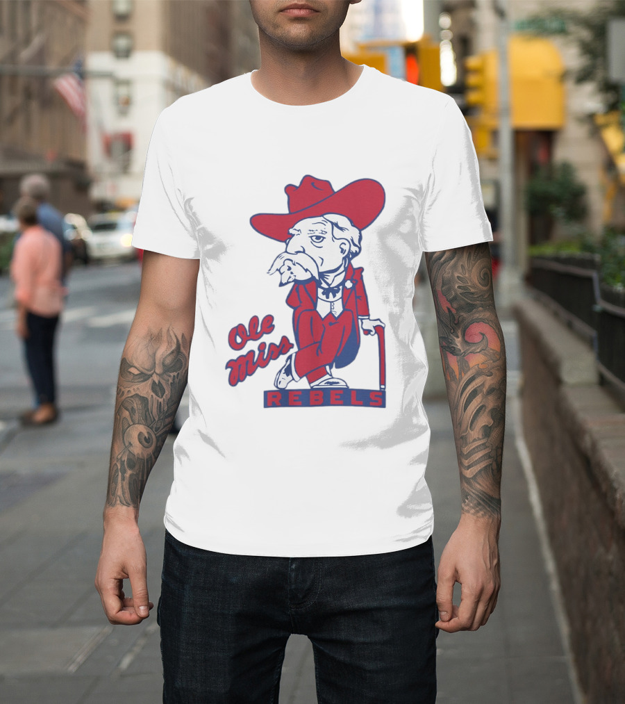 Ole Miss Rebels Colonel Reb T-Shirt