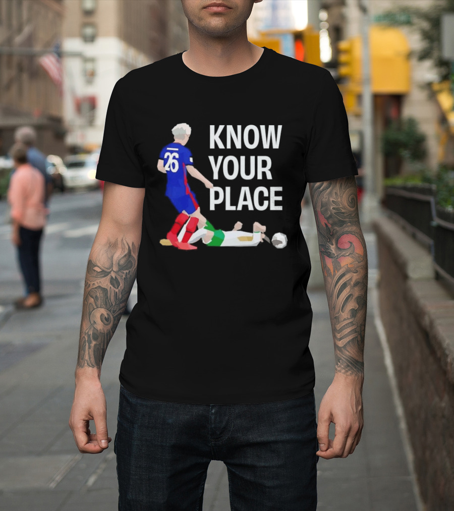 FC Tokyo Motoki Nagakura Know Your Place Soccer Player Action Scene T-Shirt