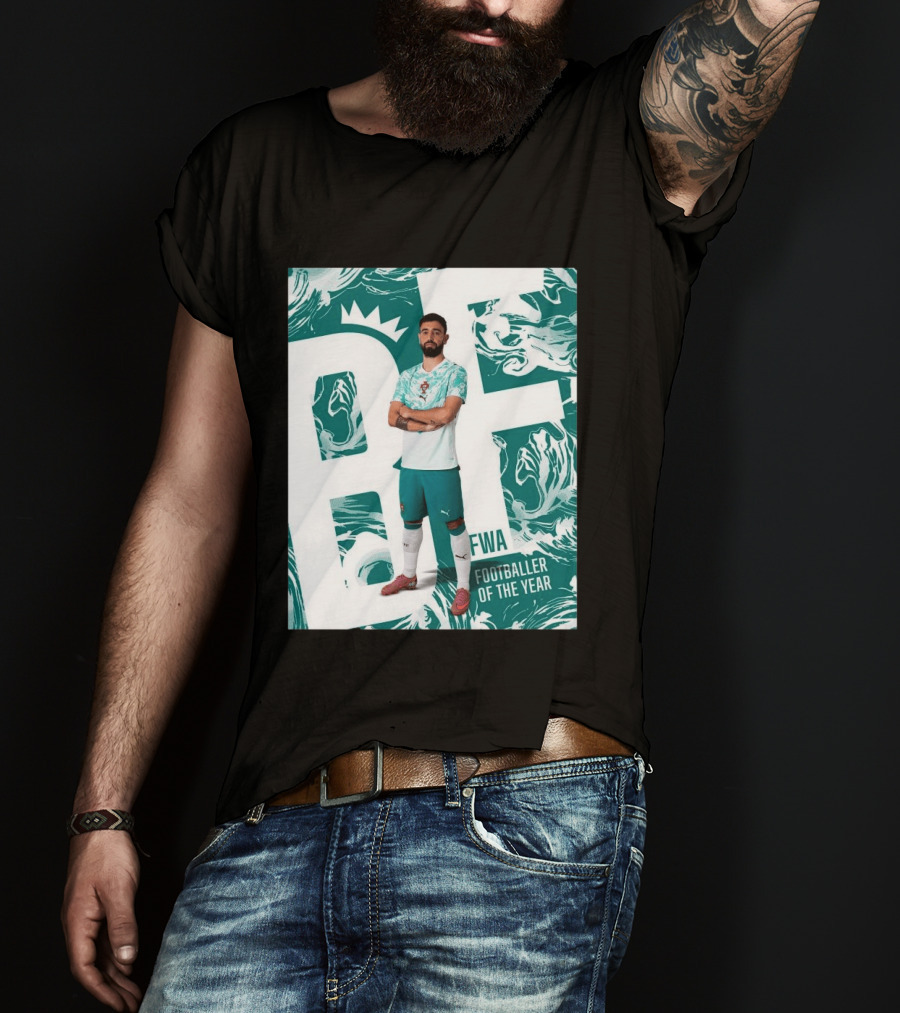 FWA Footballer Of The Year Portuguese Bruno Fernandes T-Shirt