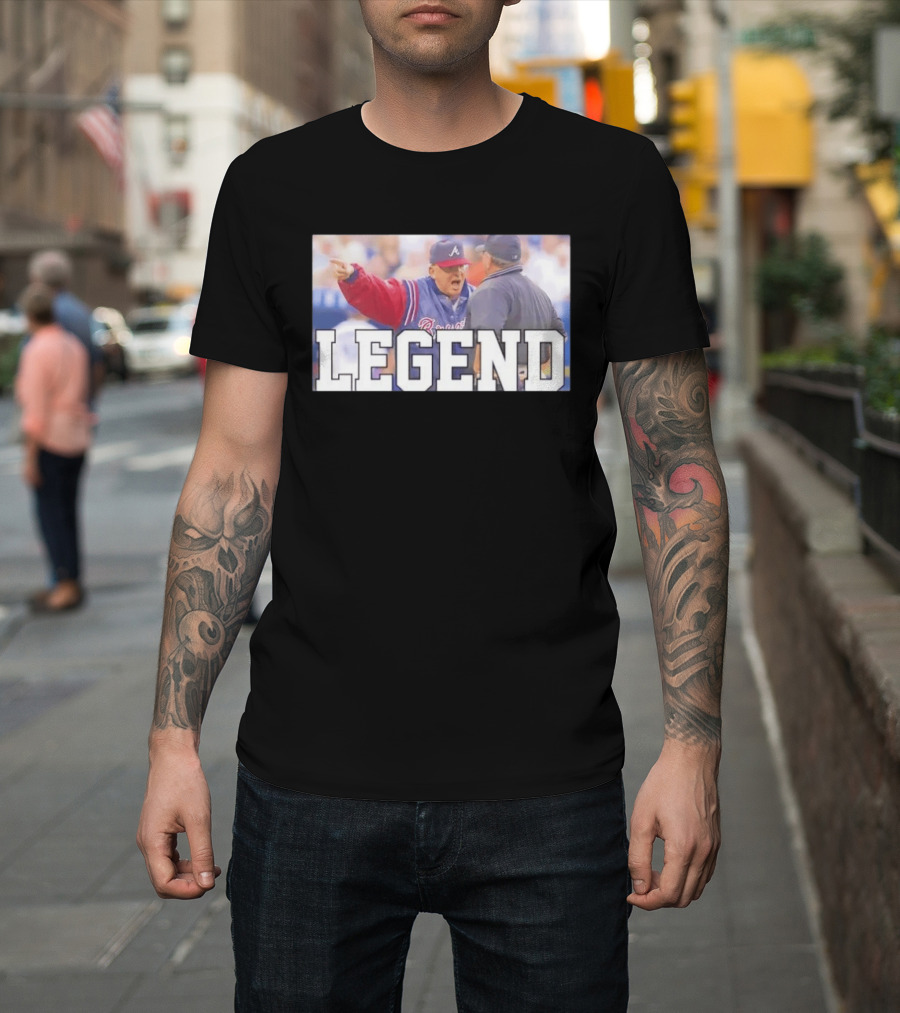 Legend Bobby Cox Umpire Dispute Atlanta Braves T-Shirt