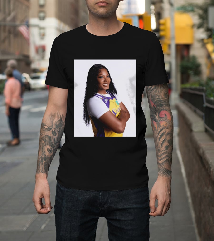Sophomore Season For Sania In LA Sparks Jersey T-Shirt
