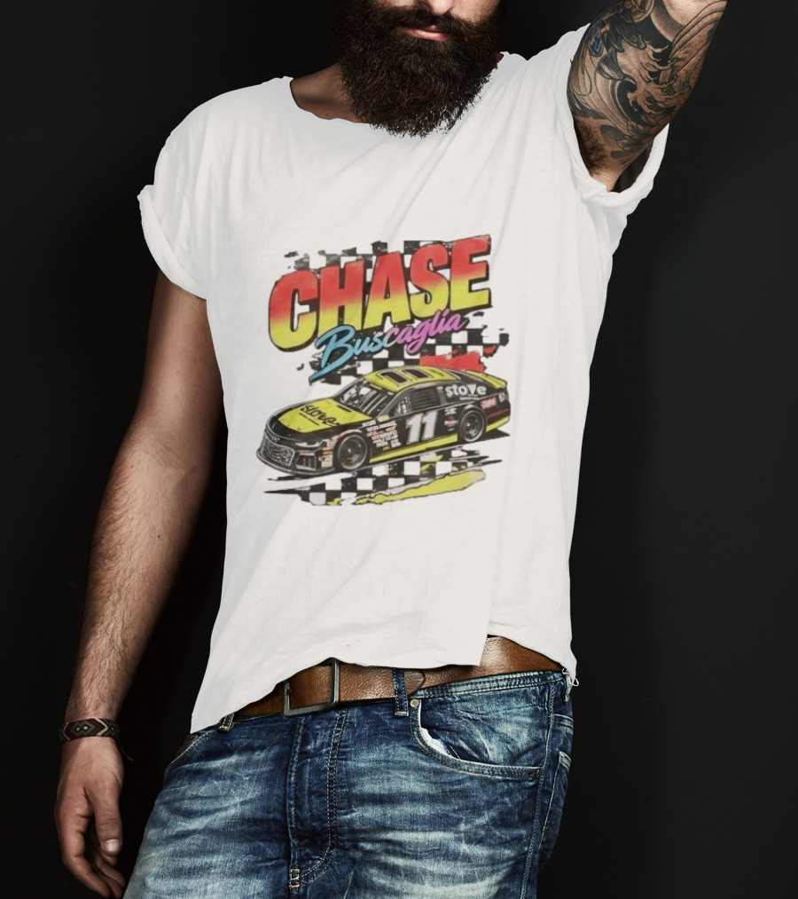Chase Buscaglia Race Car Driver 11 Stove Philly Racing T-Shirt
