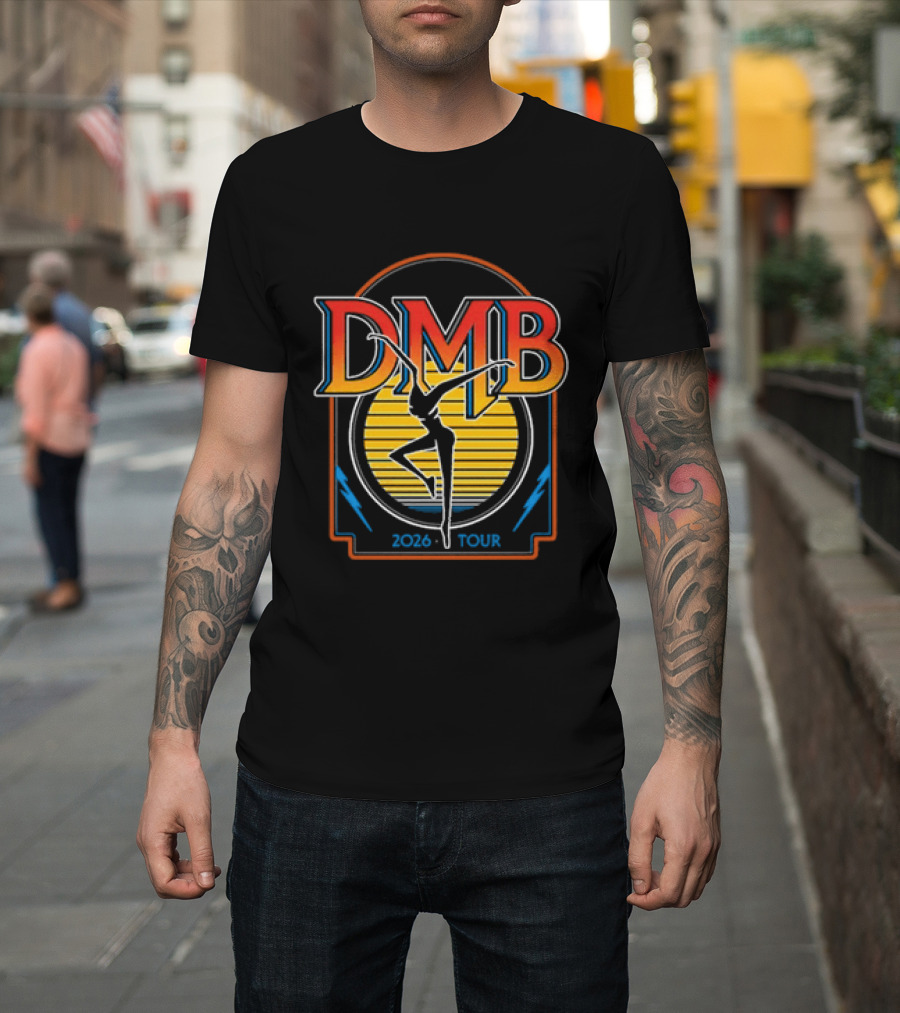 Dave Matthews Band DMB 2026 Tour Dancing Figure T-Shirt