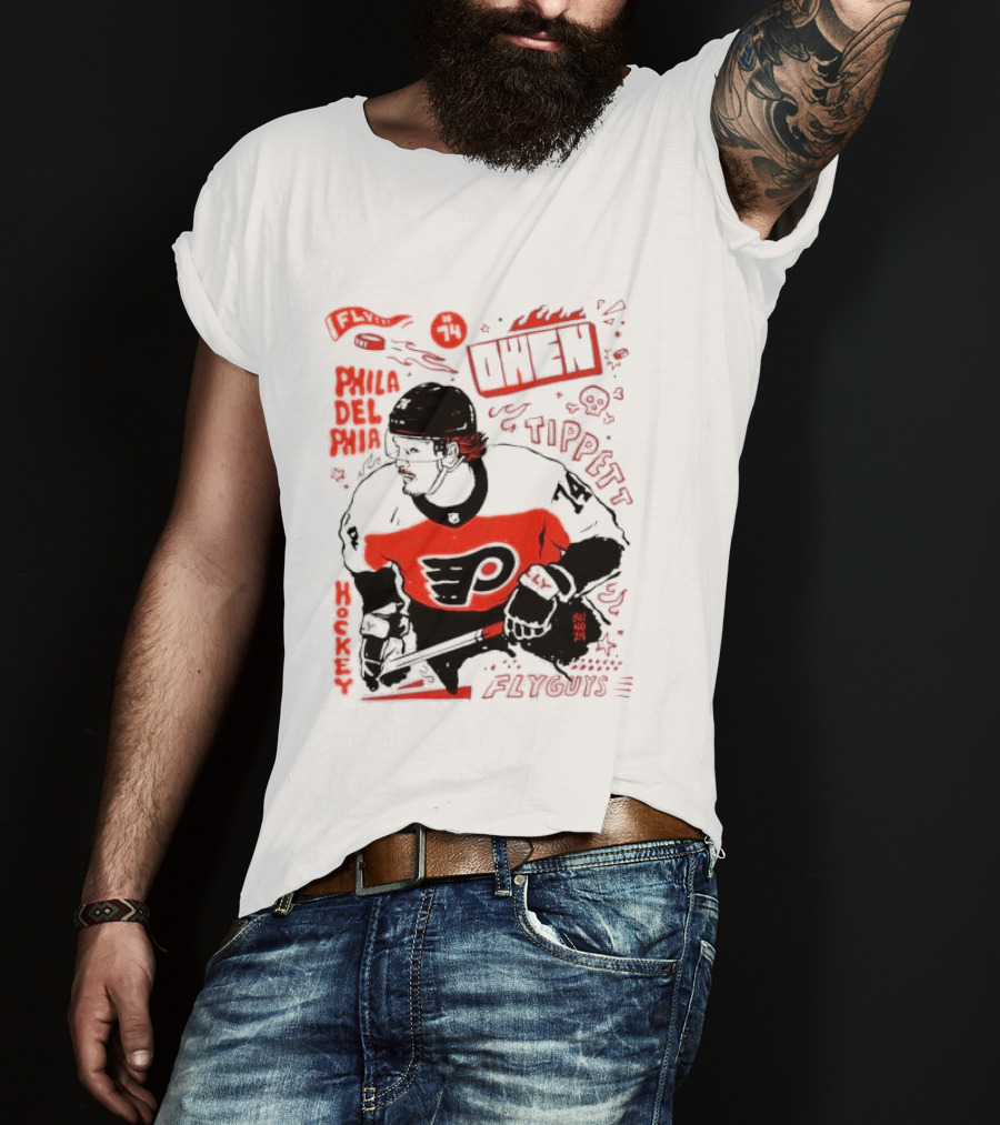 Flyguys Owen Tippett Philadelphia Flyers T-Shirt