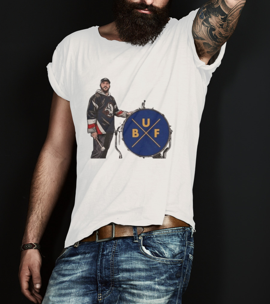 Buffalo Sabres Hockey Josh BUF Drum Team Spirit T-Shirt