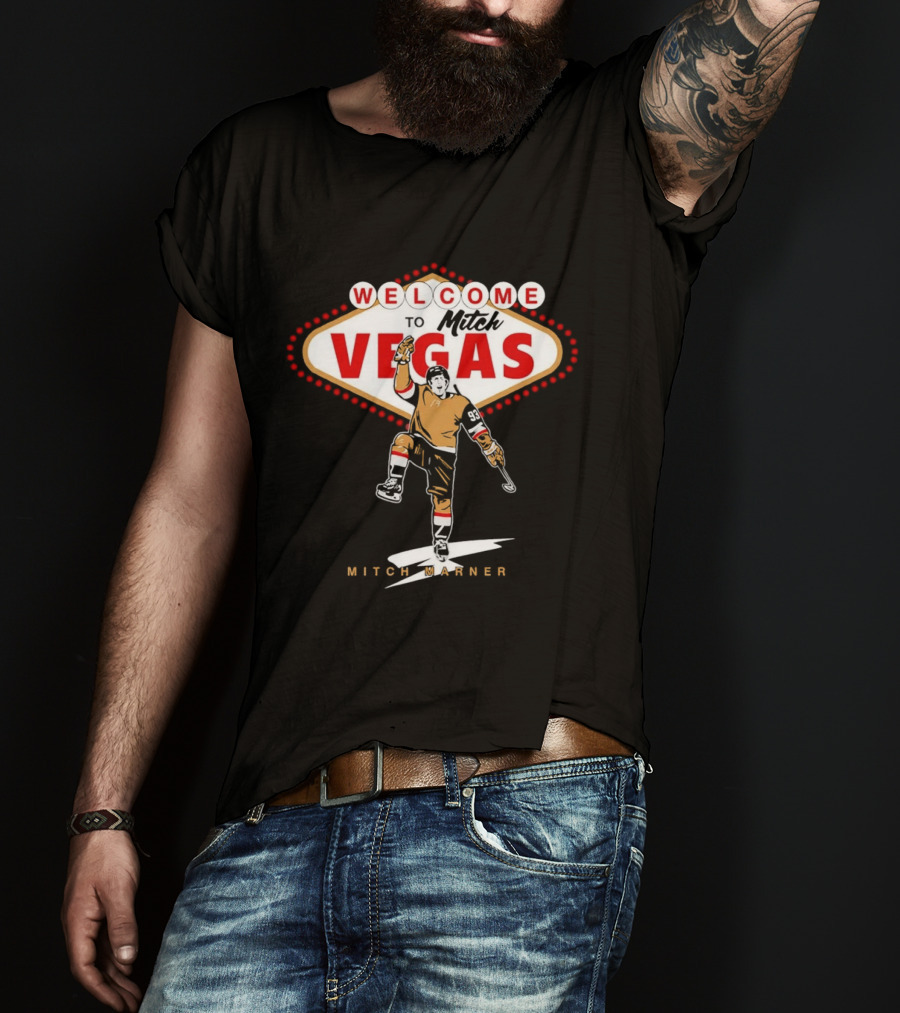 Welcome To Mitch Vegas Mitchell Marner NHL Hockey T-Shirt