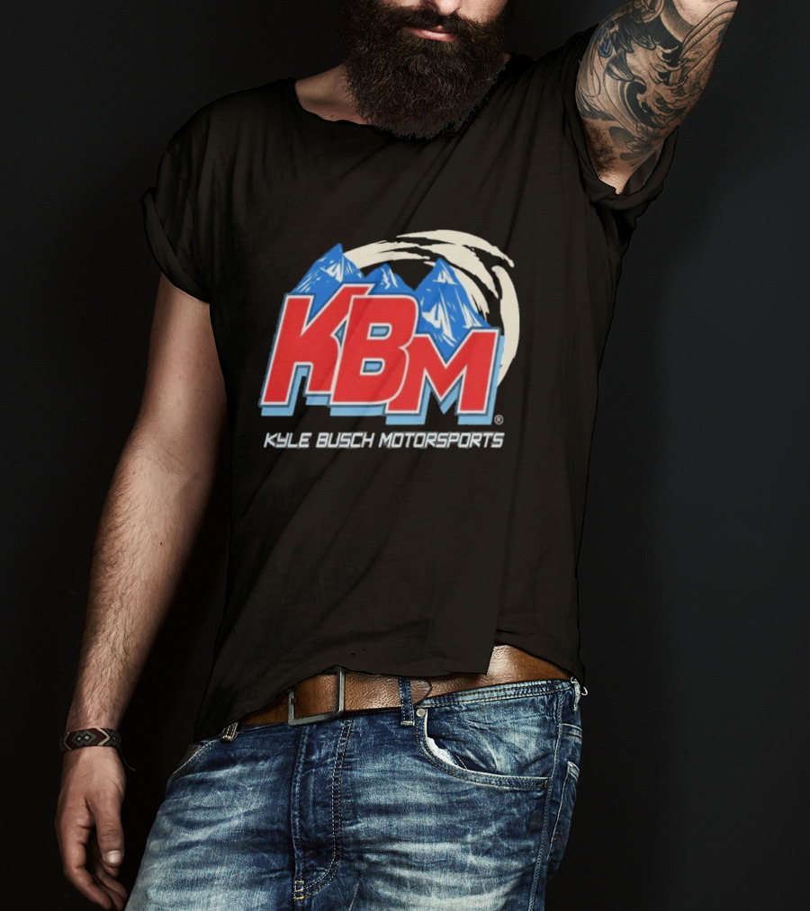 KBM Kyle Busch Motorsports Mountain Racing Team Sportswear T-Shirt