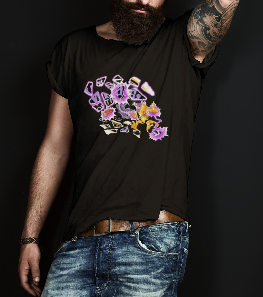 Pokémon Alakazam Psybeam Wizards Collaboration T-Shirt
