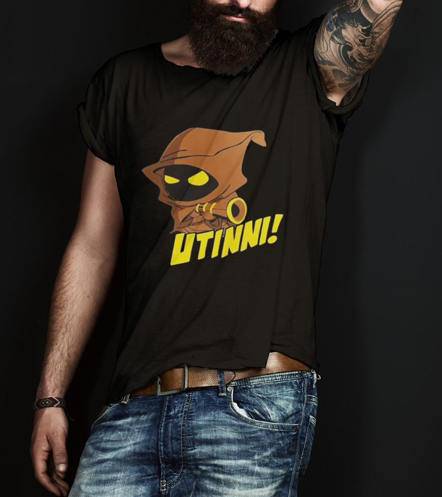 Utinni Jawa With Hood And Blaster T-Shirt