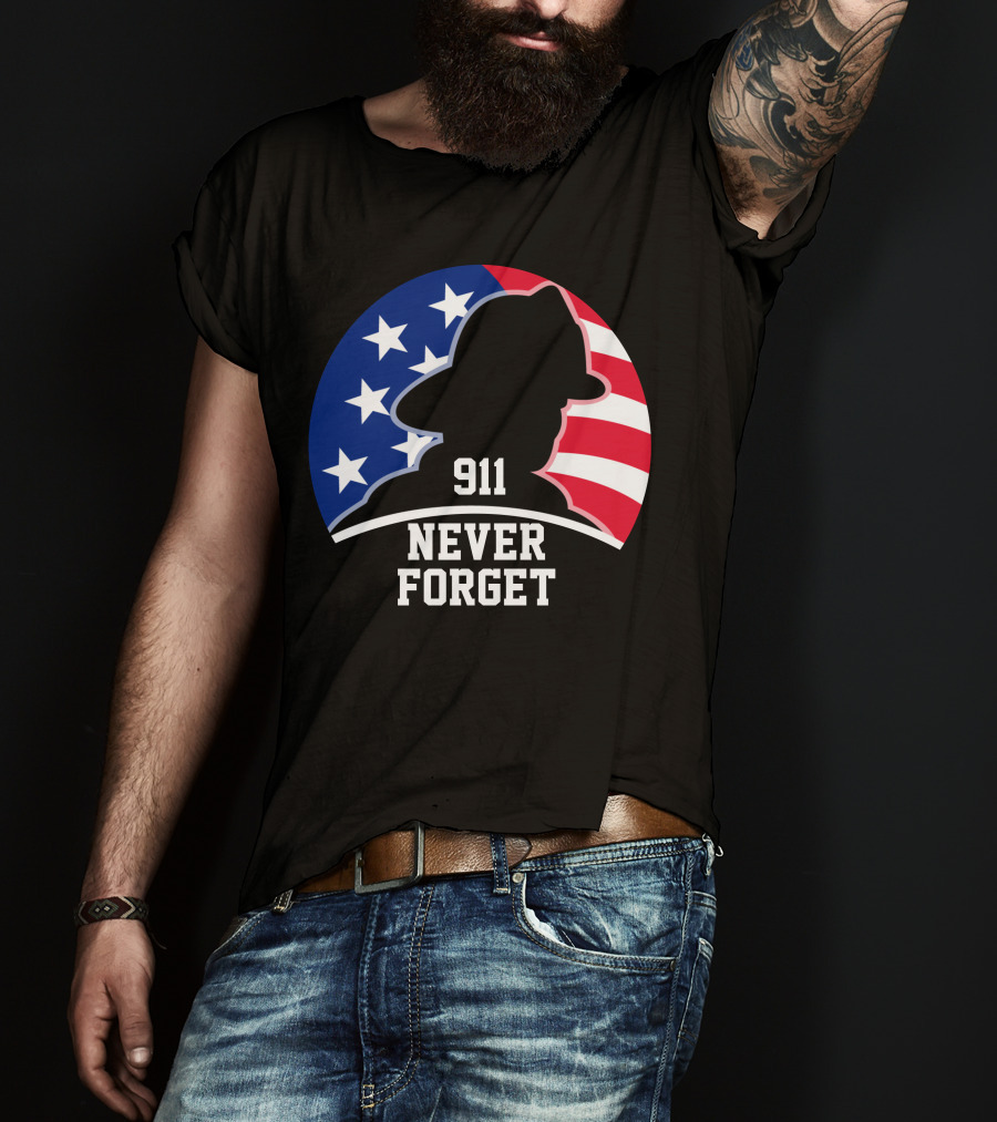 911 Never Forget Independence Patriotic Day T-Shirt