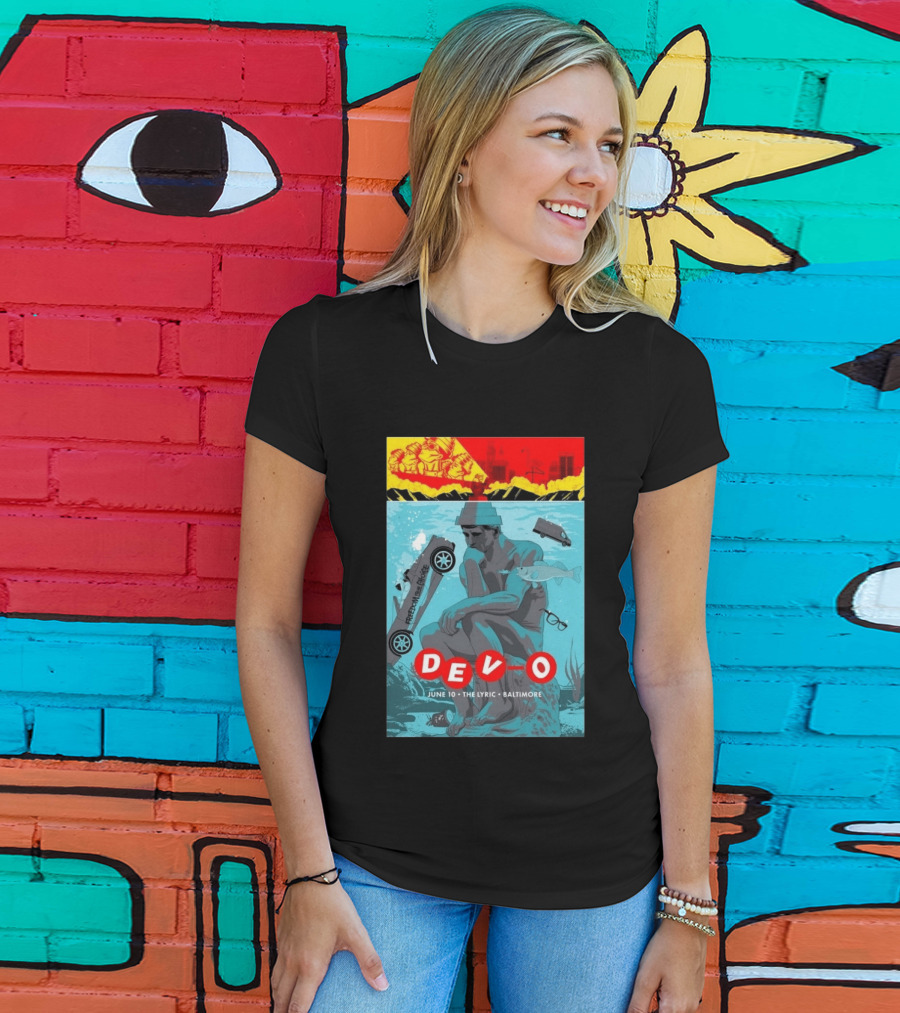 Devo June 10 2026 The Lyric Baltimore Freedom Of Choice T-Shirt