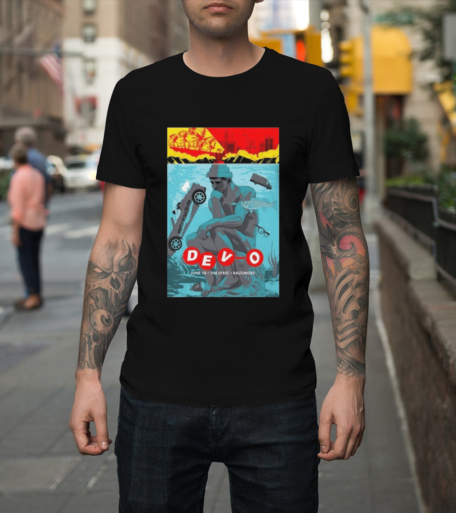 Devo June 10 2026 The Lyric Baltimore Freedom Of Choice T-Shirt