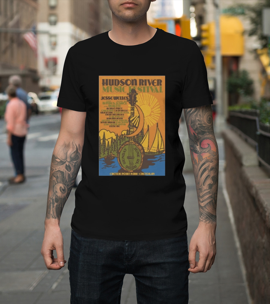 Hudson River Music Festival 2026 Croton Point Park June 21 Jesse Welles Haynes Jesh Donato Marco Price T-Shirt