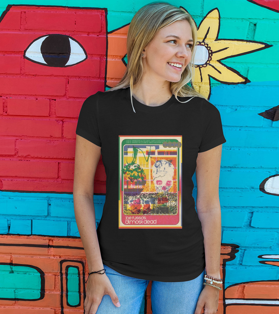 Joe Russo's Almost Dead 2026 Birmingham AL North Charleston SC Manteo NC Beech Mountain Tour T-Shirt