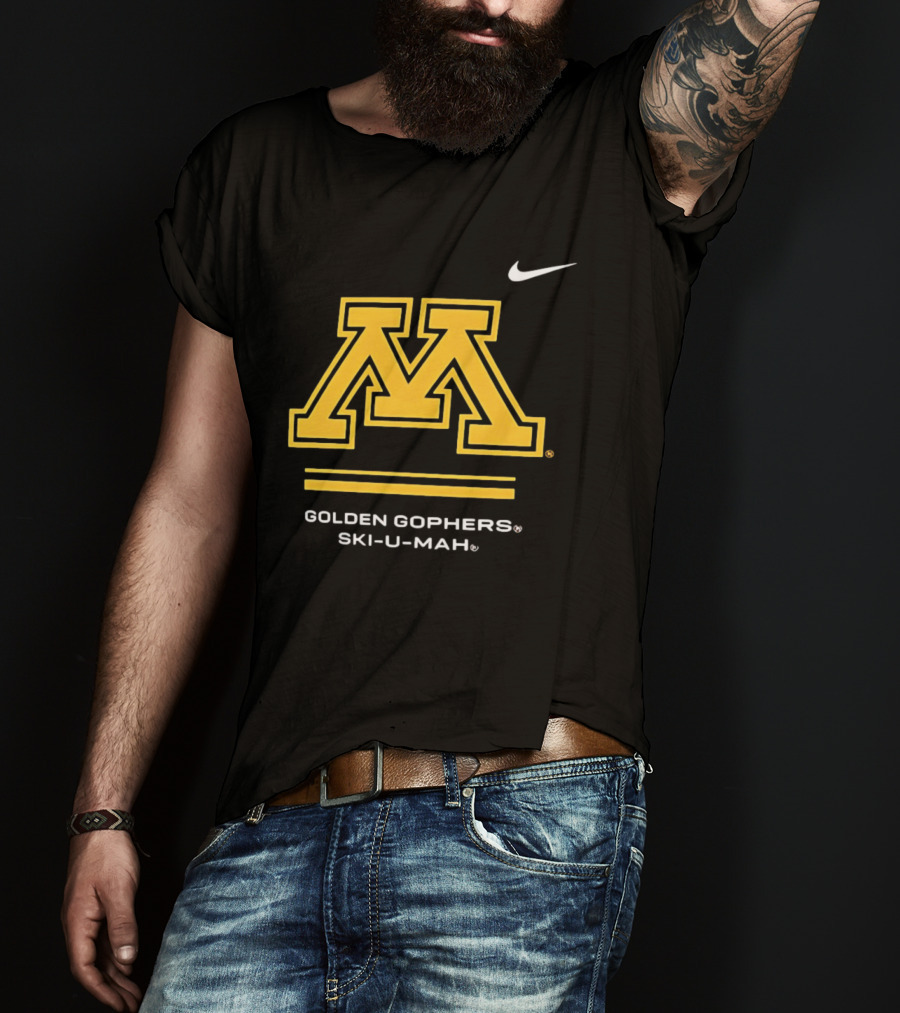 Minnesota Golden Gophers M Ski U Mah Nike T-Shirt