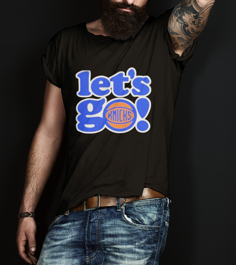 New York Knicks Let's Go NBA 2026 Celebration T-Shirt
