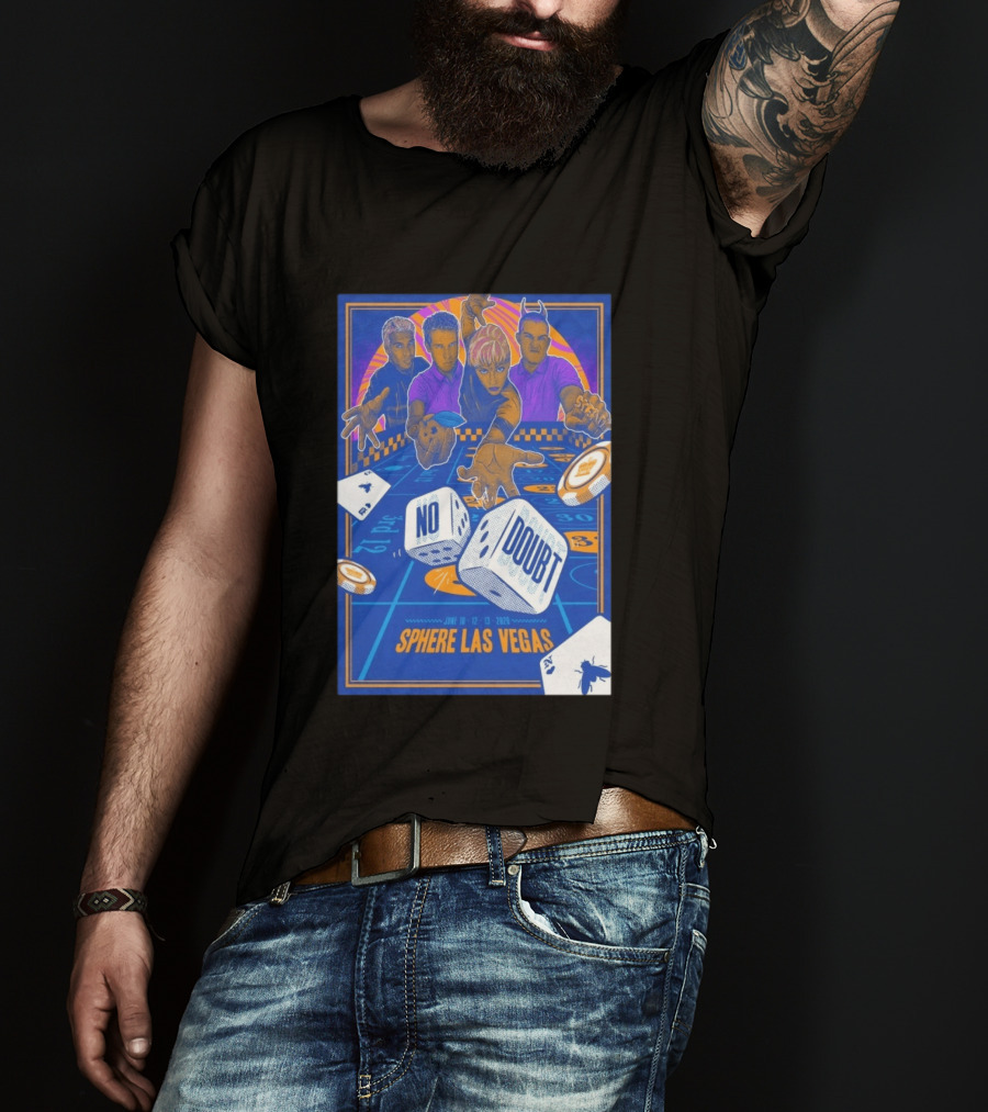 No Doubt June 10 12 13 2026 Sphere Las Vegas Casino T-Shirt