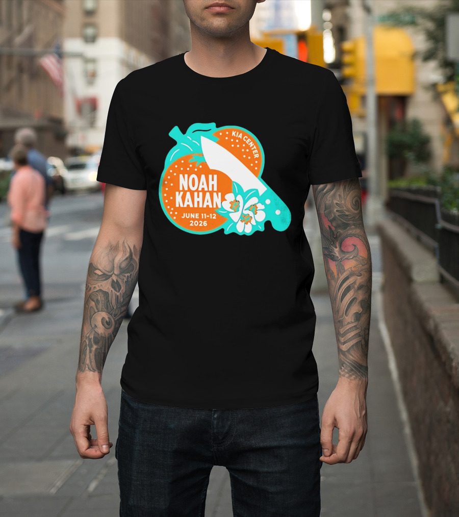Noah Kahan June 11 12 2026 Kia Center Event Orlando FL T-Shirt