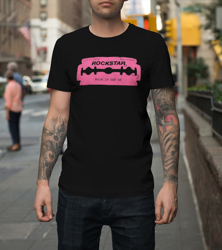 Rockstar Razor Blade Made In The UK T-Shirt