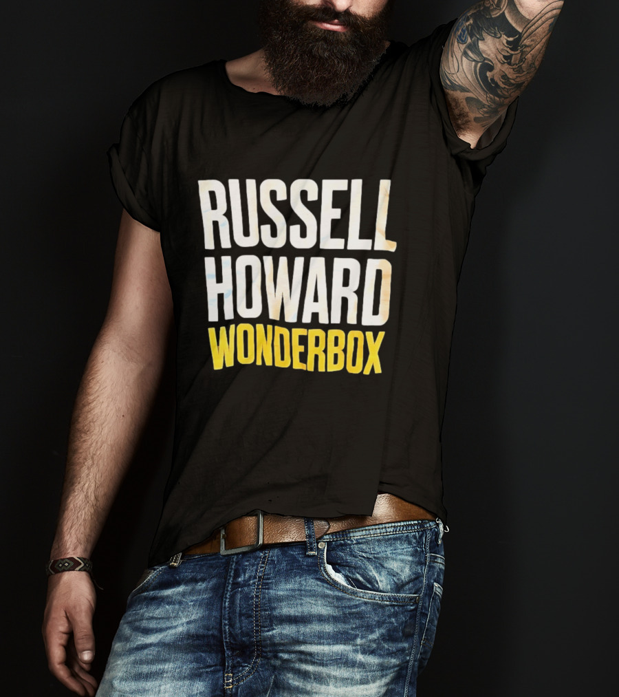 Russell Howard Wonderbox Comedy Tour Stand Up T-Shirt