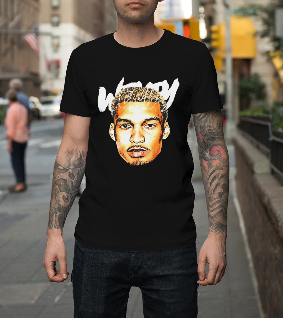 Victor Wenby Bold Basketball Star Big Head T-Shirt