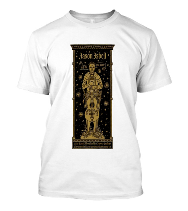Jason Isbell And The 400 Unit Royal Albert Hall London 11th June 2026 Stars And Guitar T-Shirt