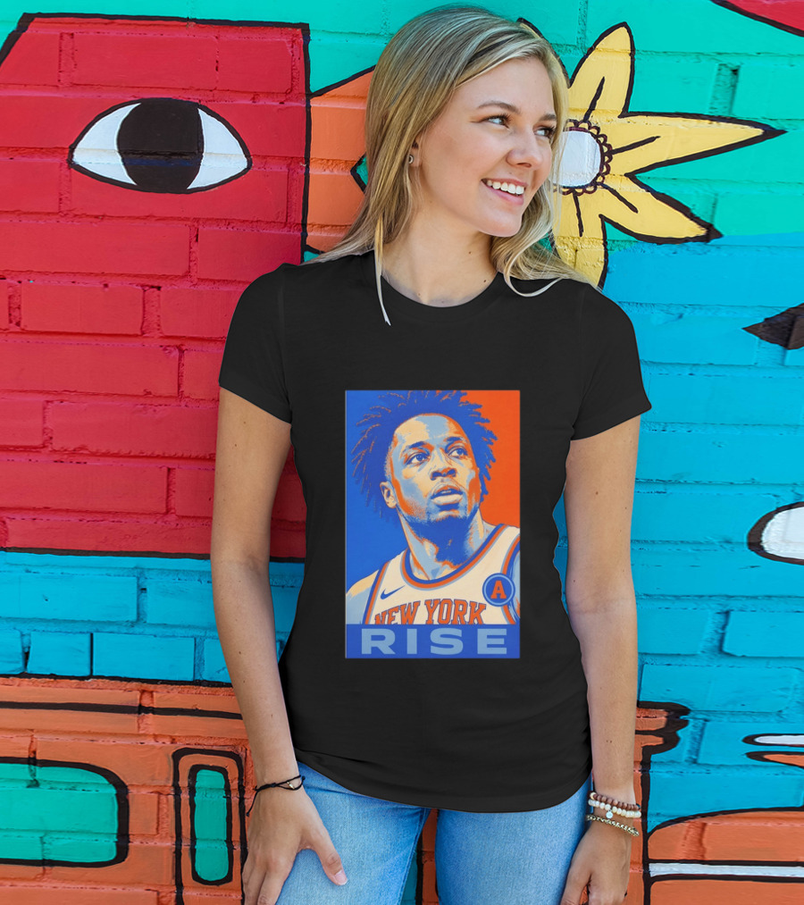 New York Knicks Rise OG Anunoby 2026 NBA Hope T-Shirt