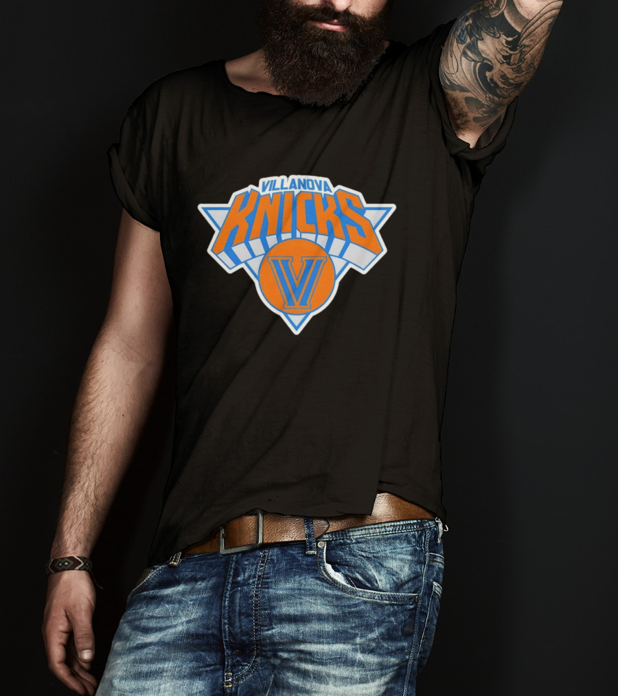 Villanova Knicks New York Basketball Team T-Shirt