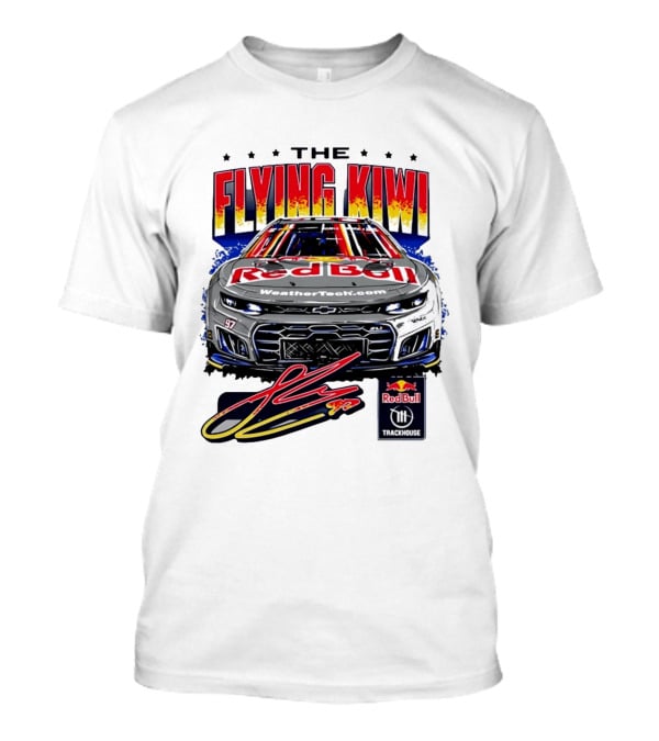 The Flying Kiwi Red Bull WeatherTech No 97 Trackhouse Racing T-Shirt