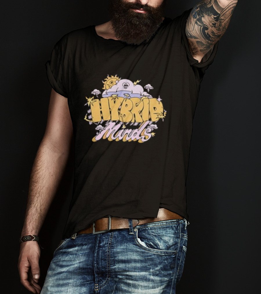 Hybrid Minds Elemental Clouds Fantasy T-Shirt