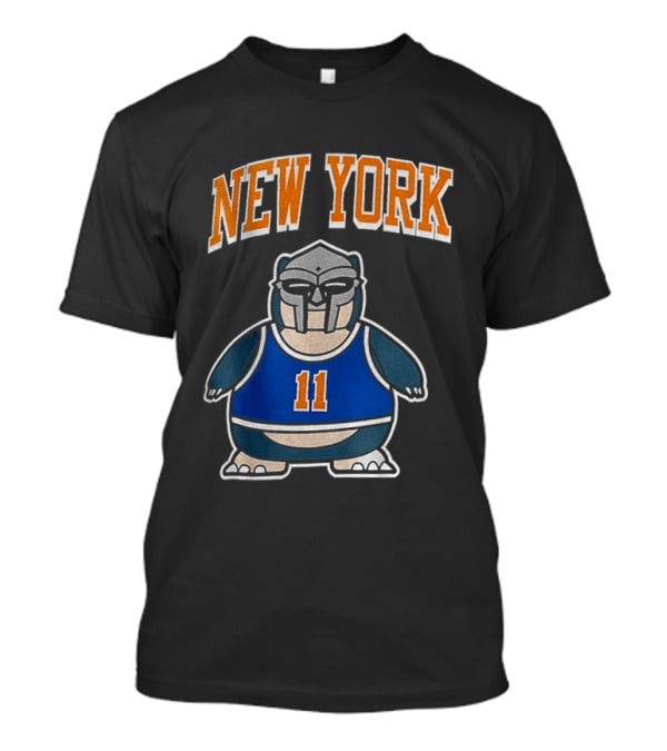 New York Knicks MF Doom Jalen Brunson #11 NBA Basketball 2026 T-Shirt