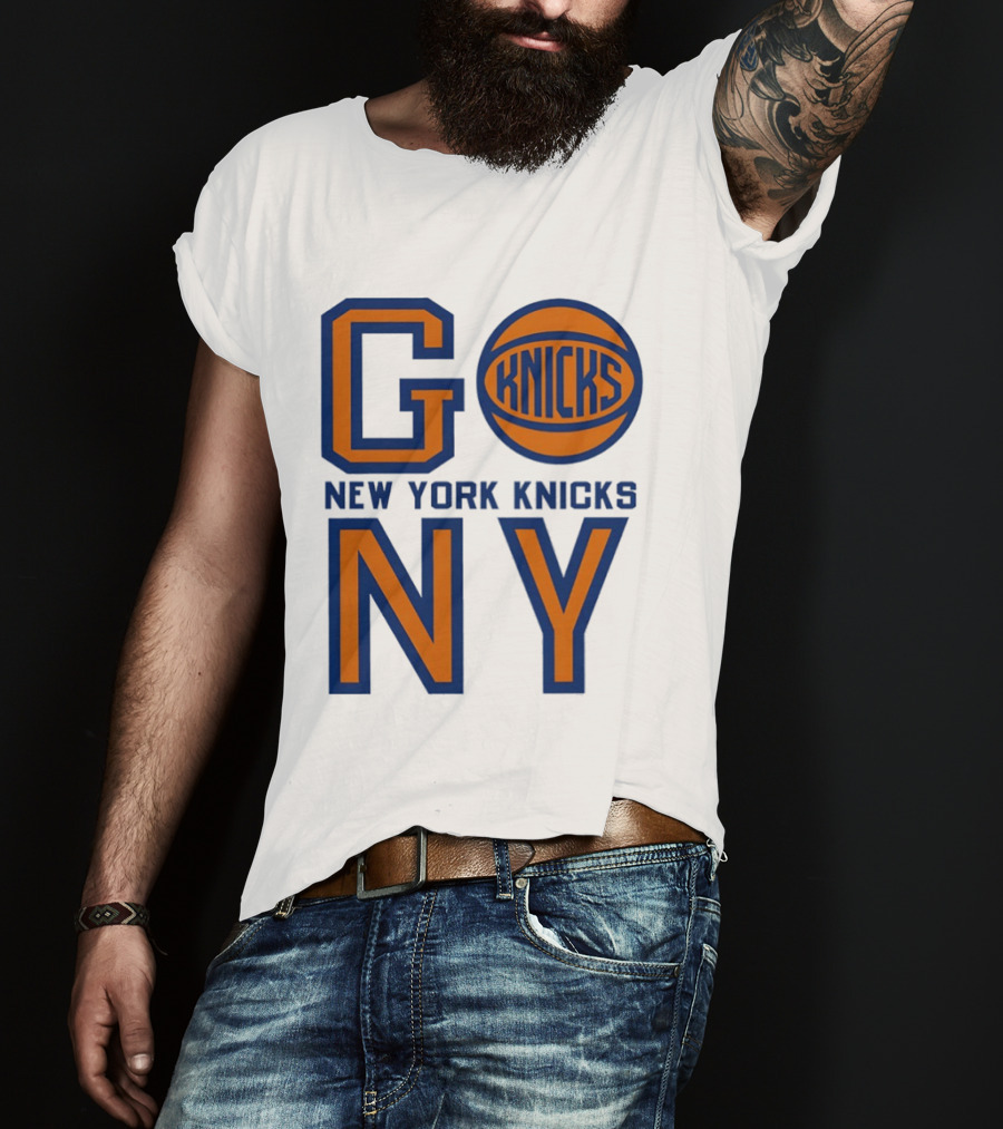 New York Knicks Go NY Basketball Team Fan T-Shirt