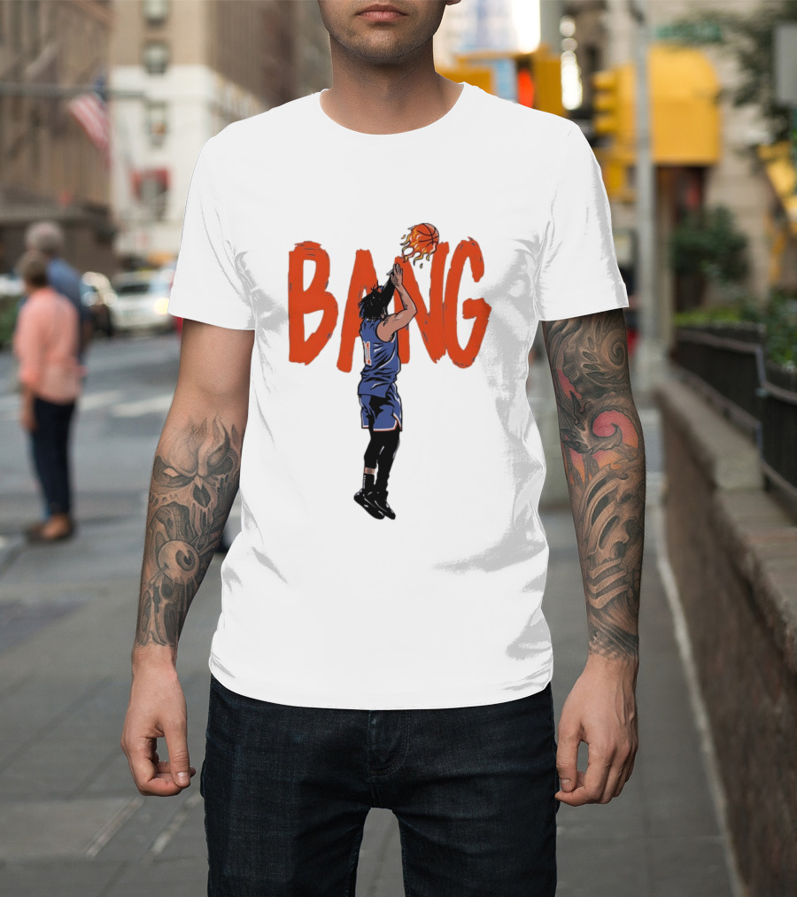 BANG Jalen Brunson New York Knicks NBA Basketball T-Shirt