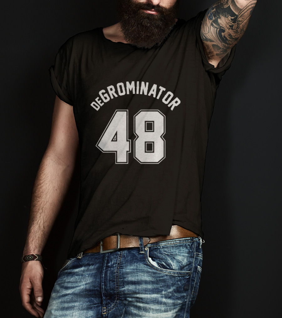 DeGrominator 48 Jacob DeGrom Texas Rangers Nation T-Shirt