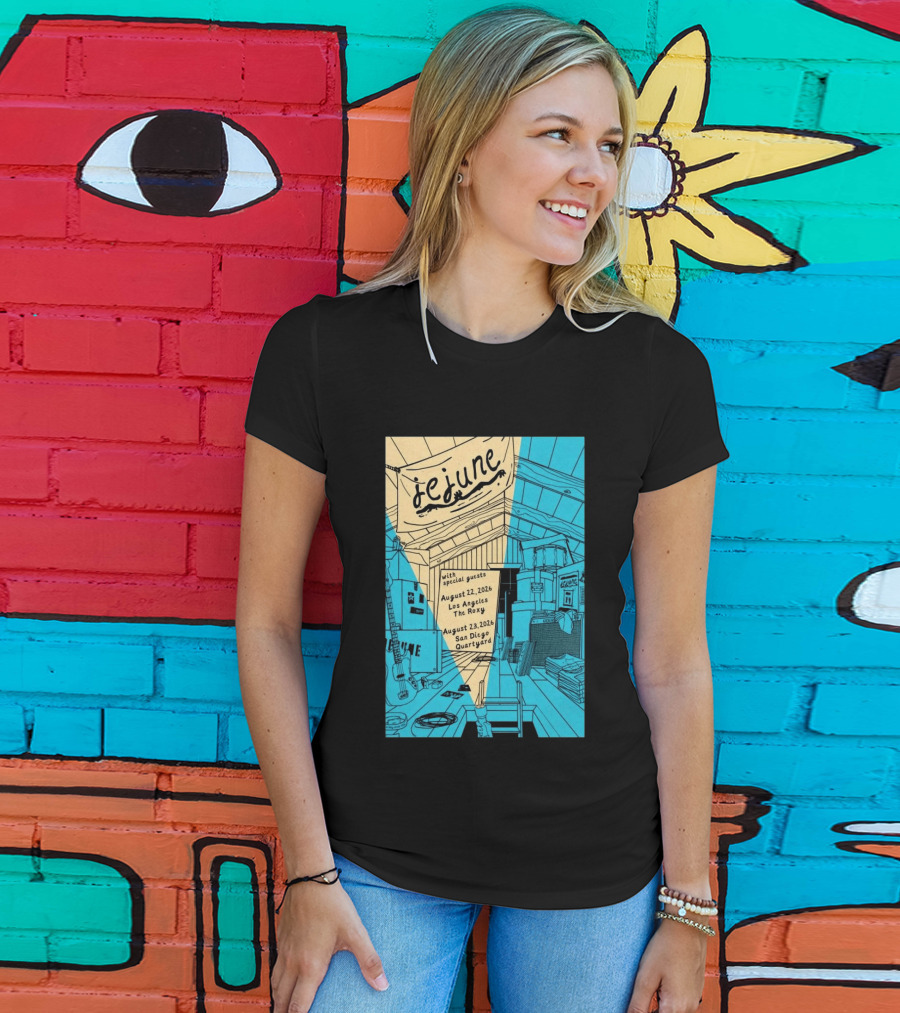 Jejune August 22 2026 Los Angeles The Roxy With Special Guests T-Shirt