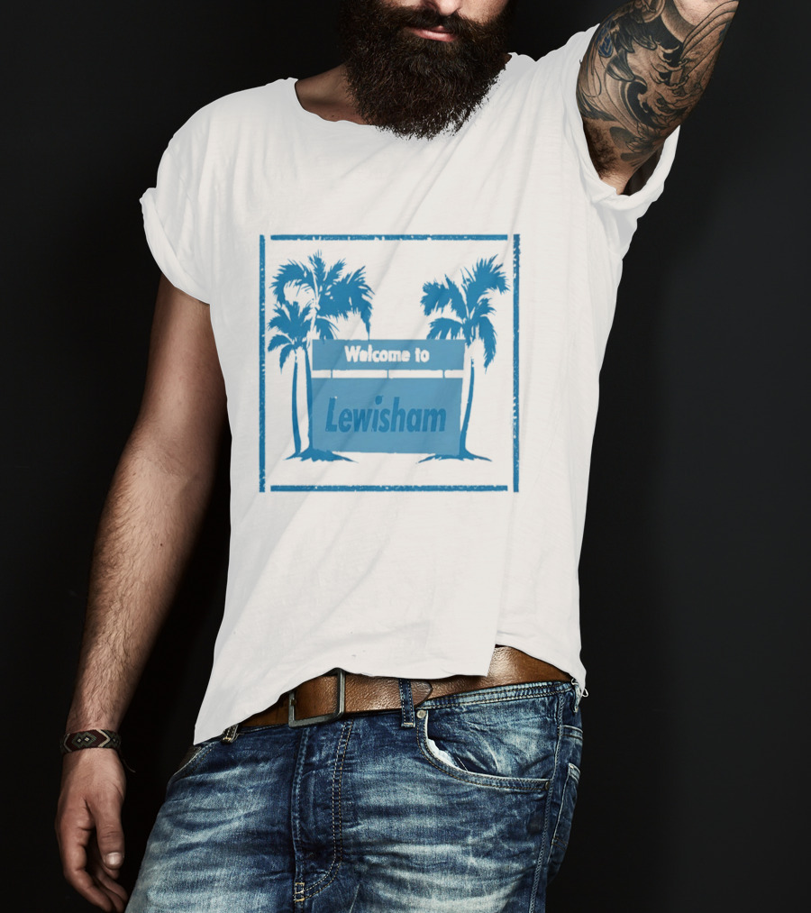 Supergirl Milly Alcock Welcome To Lewisham Palm Trees T-Shirt