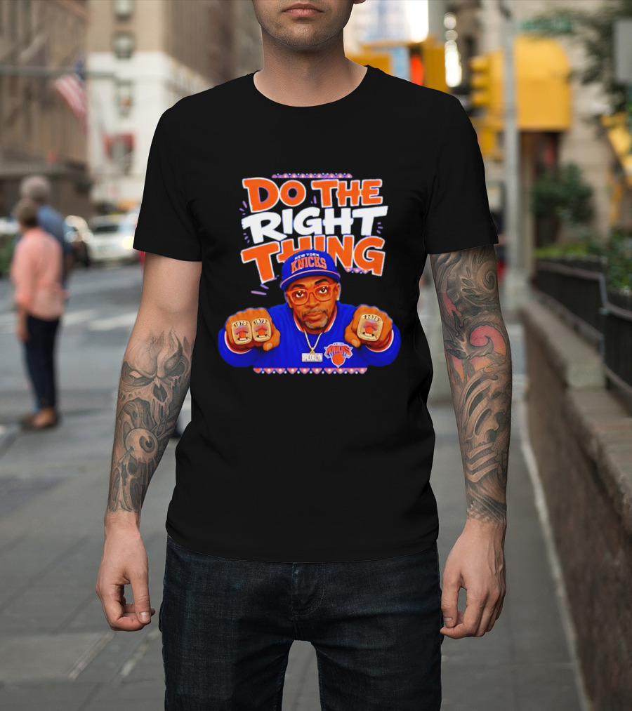 Do The Right Thing New York Knicks Rings 1970 1973 T-Shirt